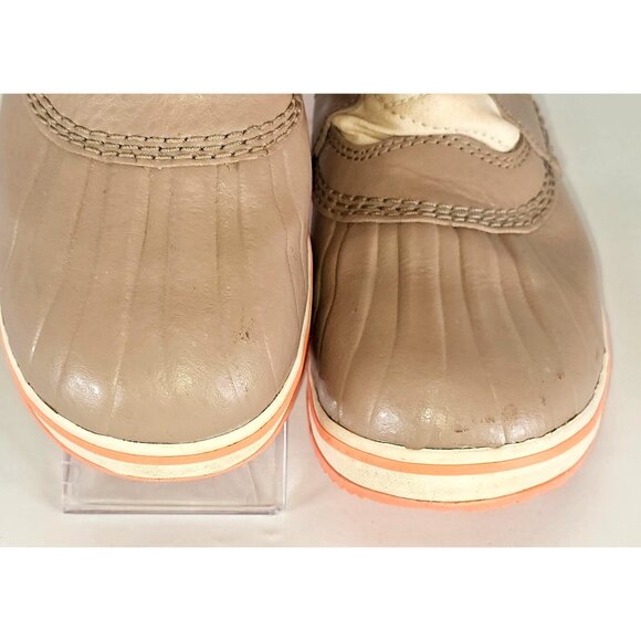Sorel Kids Youth Cream Tan Orange Tofino II Waterproof Winter Snow Boots Sz 4 - Picture 3 of 16